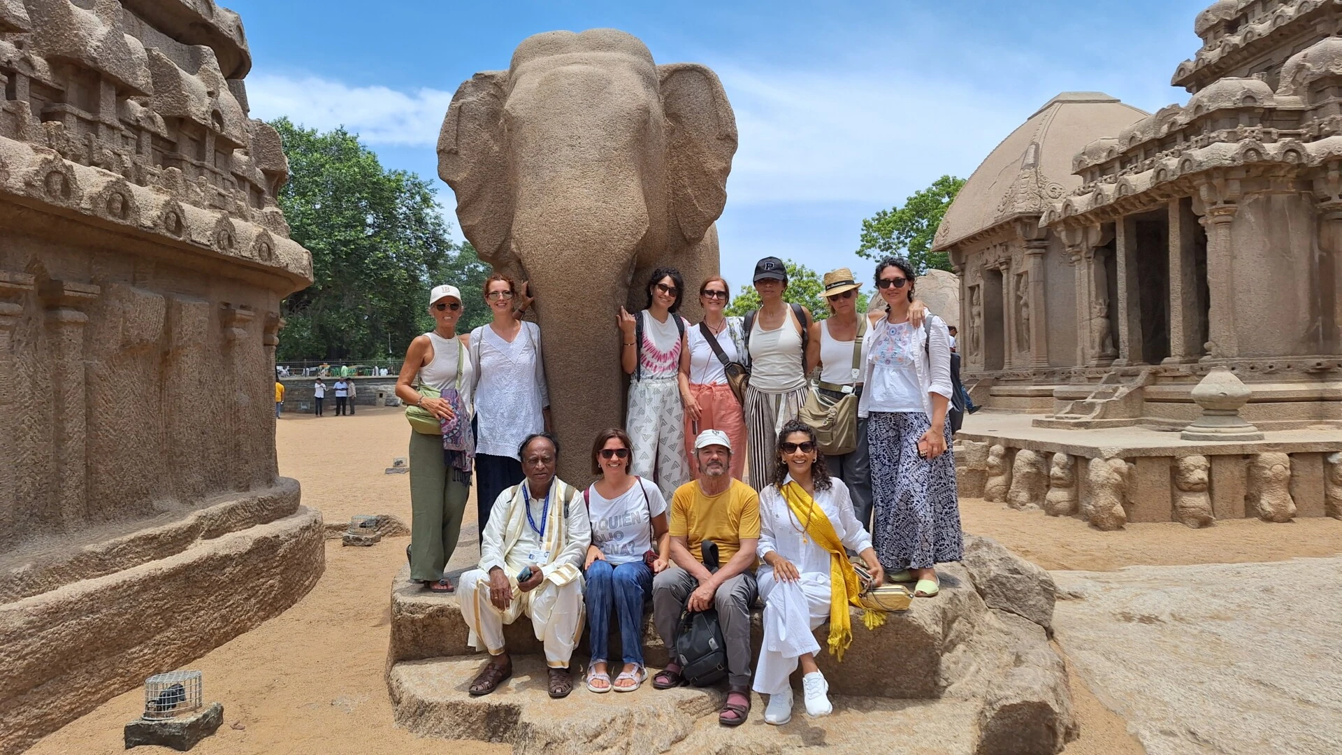 Sur India Yoga Espiritualidad Meditación Advaita Vedanta Retiros Peregrinajes Turismo Mahabalipuram