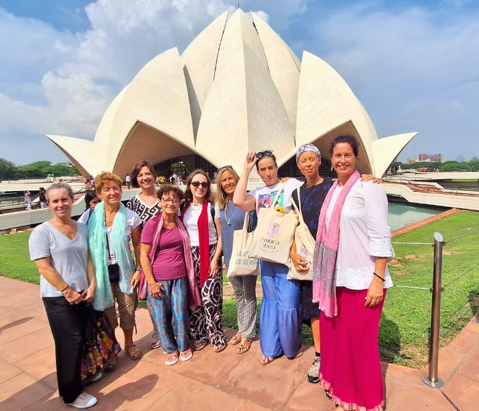 India Yoga Viaje Retiro Formación Peregrinaje Espiritual Delhi Ambica Devi